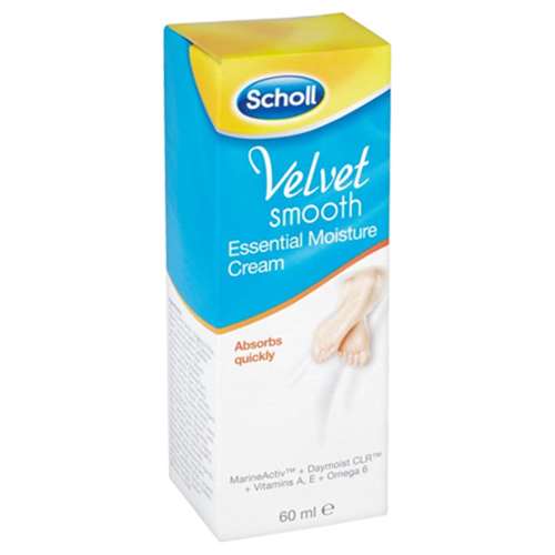 Scholl Velvet Smooth Essential Moisture Cream 60ml Leedo