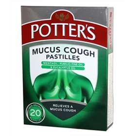 Potters Mucus Cough Pastilles