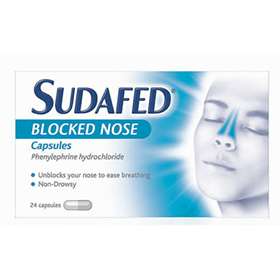 Sudafed Blocked Nose Capsules 24