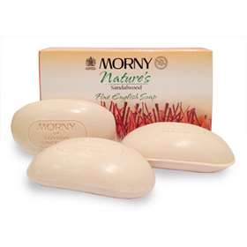 Morny Nature's Sandalwood Fine English Soap 3 x 100g