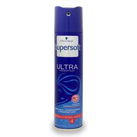Schwarzkopf Supersoft Ultra Hairspray Ultra Strong Hold 250ml