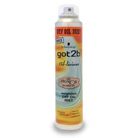 Schwarzkopf Got2b Weightless Dry Oil Mist 200ml