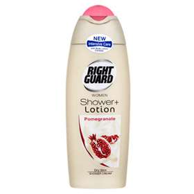 Right Guard Women Shower + Lotion Shower Cream Pomegranate 250ml