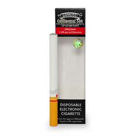Gamucci Original Regular 1.6% per ml Nicotine Disposable Electronic Cigarette Continental 500