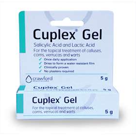 Cuplex Corn Verrucas & Warts Gel 5g
