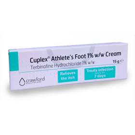 Cuplex Athlete's Foot 1% w/w Cream 15g
