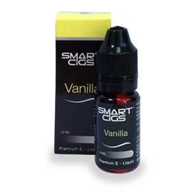 SmartCigs Vanilla E-Cig Liquid 12mg Nicotine 10ml