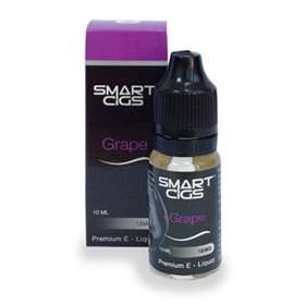 SmartCigs Grape E-Cig Liquid 12mg Nicotine 10ml