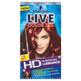 Schwarzkopf Live Color XXL Luminance L38 Radiant Red