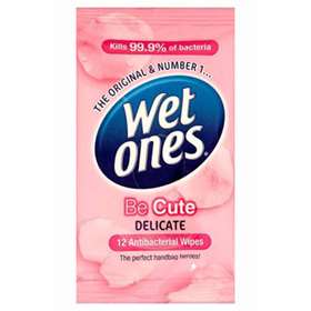 Wet Ones Be Cute Antibacterial Wipes 12