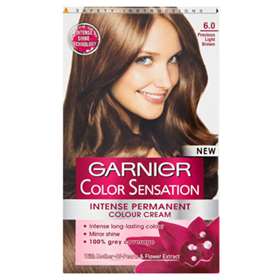 Garnier Color Sensation Intense Permanent Colour Cream 6.0 Precious Light Brown