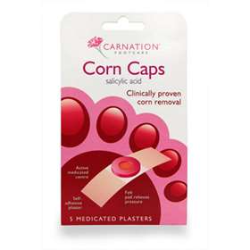 Carnation Corn Caps 5 Medicated Plasters