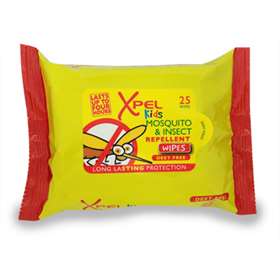 Xpel Kids mosquito and insect Repellent Wipes 25