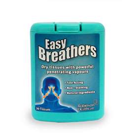 Easy Breathers Tissues With Vapour 30