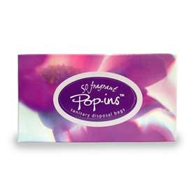 Pop-ins Sanitary Fragrant Disposal Bags 50