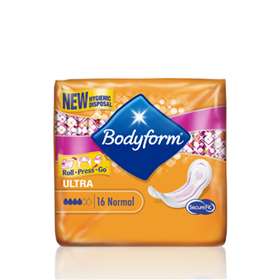 Bodyform Ultra Normal Towel Non Wing 14