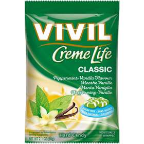 Simpkins Vivil CremeLife Sugar Free Vanilla Peppermint Crème 60g