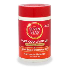 Seven Seas Pure Cod Liver Oil And Evening Primrose Oil Capsules 30