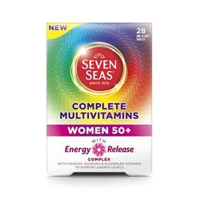 Seven Seas Complete Multivitamins Women 50+ 28 One a day tablets