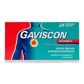 Gaviscon Advance Mint chewable Tablets