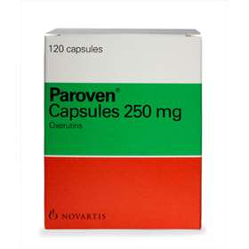 Paroven 250mg 120 Capsules