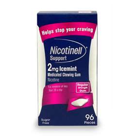 Nicotinell Support Icemint 2mg Gum 96
