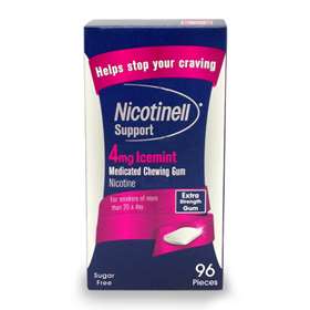 Nicotinell Support Icemint 4mg Gum 96
