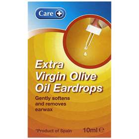 Care Extra Virgin Olive Oil Eardrops with Dropper 10ml
