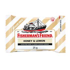 Fishermans Friend Honey and Lemon Menthol Flavour Lozenges 25g