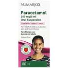 Paracetamol 250mg/5ml Oral Suspension 6 Plus 80ml