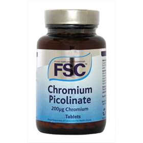 FSC Chromium Picolinate 200µg Chromium 30 Tablets