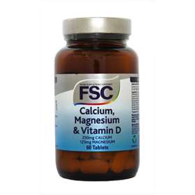 FSC Calcium, Magnesium & Vitamin D 60 Tablets