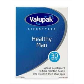 Valupak Lifestyles Healthy Man 30 Tablets