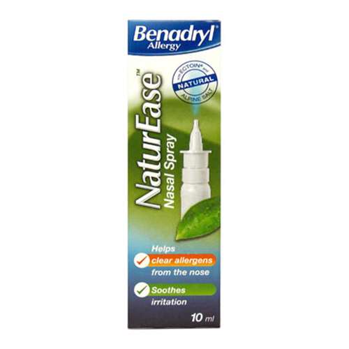 Benadryl NaturEase Nasal Spray 10ml ExpressChemist.co.uk Buy Online
