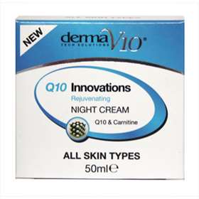 Derma V10 Q10 Innovations Rejuvenating Night Cream 50ml