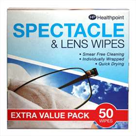Spectacle & Lens Wipes 50