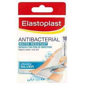 Elastoplast Antibacterial Water Resistant Plaster 10 Peices