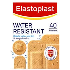 Elastoplast Water Resistant Assorted Plasters 40