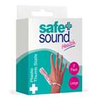 Safe and Sound Plastic Thumb Stalls Pack 2 Large