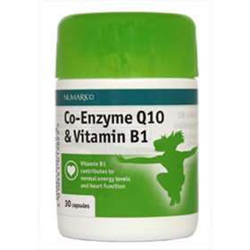 Numark Co-Enzyme Q10 & Vitamin B1 30 Capsules