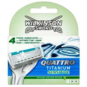 Wilkinson Sword Quattro Titanium Sensitive Blades 4