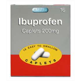 Aspar Ibuprofen Caplets 200mg
