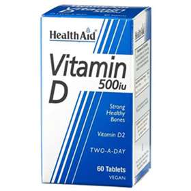 HealthAid Vitamin D 500iu 60 Tablets