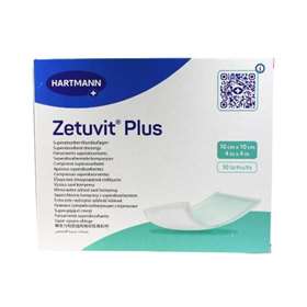 Hartmann Zetuvit Plus Absorbent Dressing Pads 10x10cm (10)