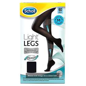 Scholl Light Legs Tights Black 60 Denier Medium 1 Pair