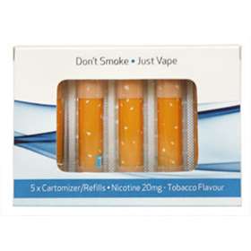 Vapourlites Electronic Cigarette Tobacco Flavour Refills 20mg