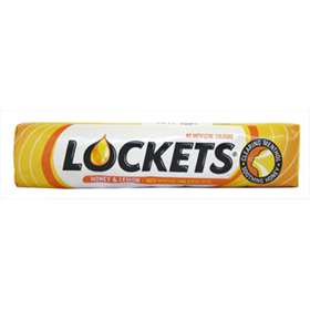 Lockets Honey & Lemon With Menthol & Eucalyptol