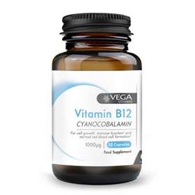 Vega Vitamin B12 1000µg 30 Capsules