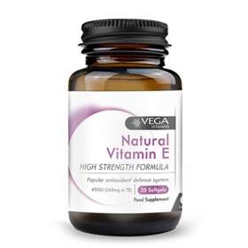 Vega Vitamin E 400iu 30 capsules.