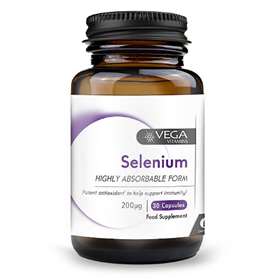 Vega Selenium 200µg 30 Capsules